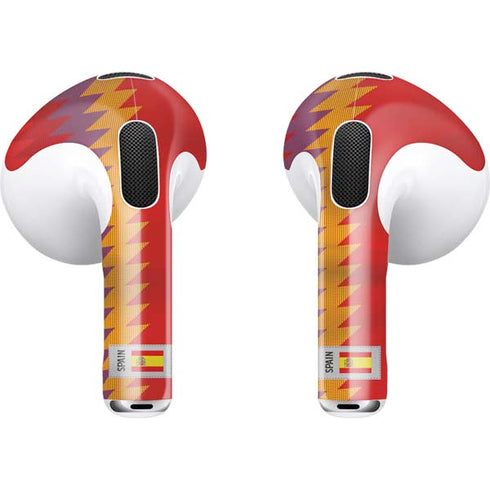 Spain Soccer Flag Apple AirPods (3rd Gen 2021) Skin